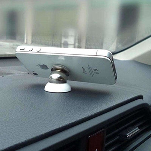 Magnetic Car Phone Mount – 360° Dashboard Holder for Phone & GPS
