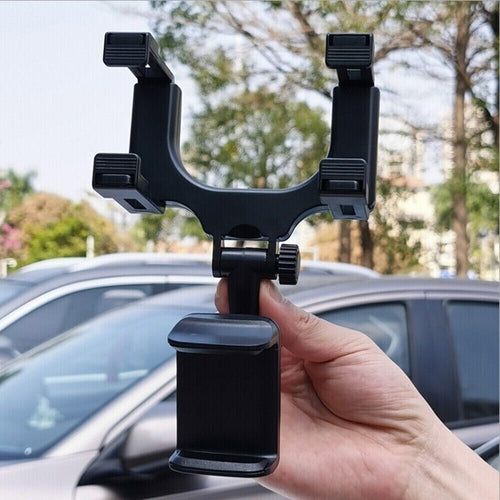 Universal 360° Rear-View Mirror Phone & GPS Mount